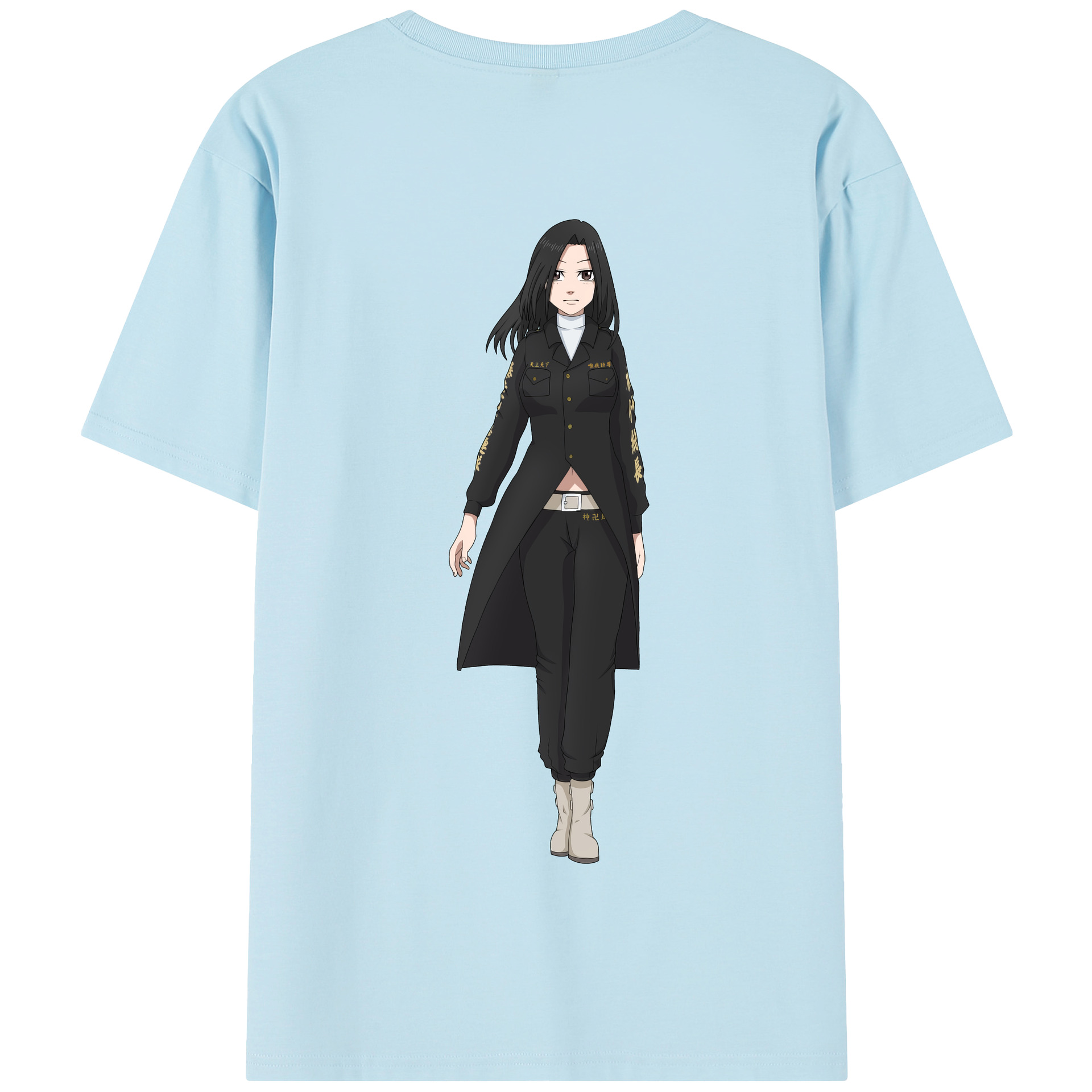 （画像用） 東京リベンジャーズ Tokyo Revengers 綿100％半袖Tシャツ（背面プリント）